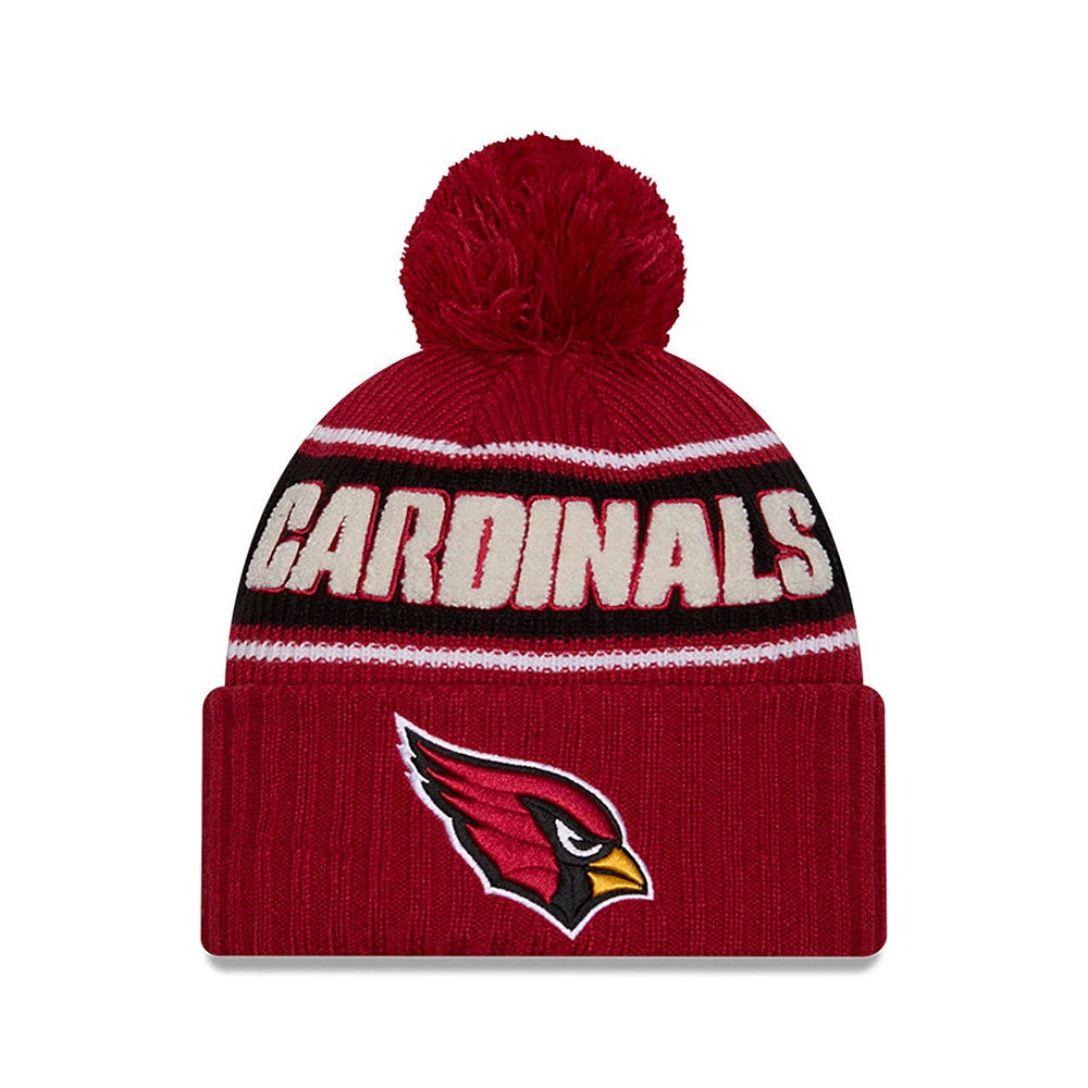 NFL Knit Hat 2024 Cold Weather Sport Knit W/ Pom Cardinals