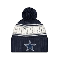 NFL Knit Hat 2024 Cold Weather Sport Knit W/ Pom Cowboys