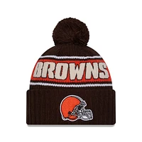 NFL Knit Hat 2024 Cold Weather Sport Knit W/ Pom Browns