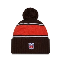 NFL Knit Hat 2024 Cold Weather Sport Knit W/ Pom Browns