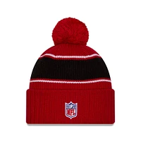 NFL Knit Hat 2024 Cold Weather Sport Knit W/ Pom 49ers