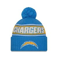 NFL Knit Hat 2024 Cold Weather Sport Knit W/ Pom Chargers