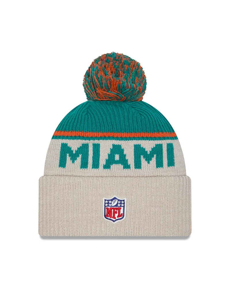 NFL Knit Hat Sideline Historic 2024 Dolphins