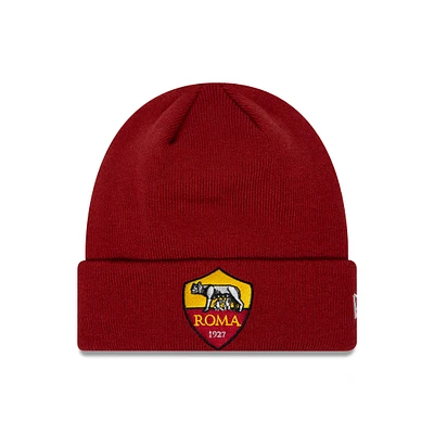 Serie A Knit Hat Core Cuffed Beanie AS Roma