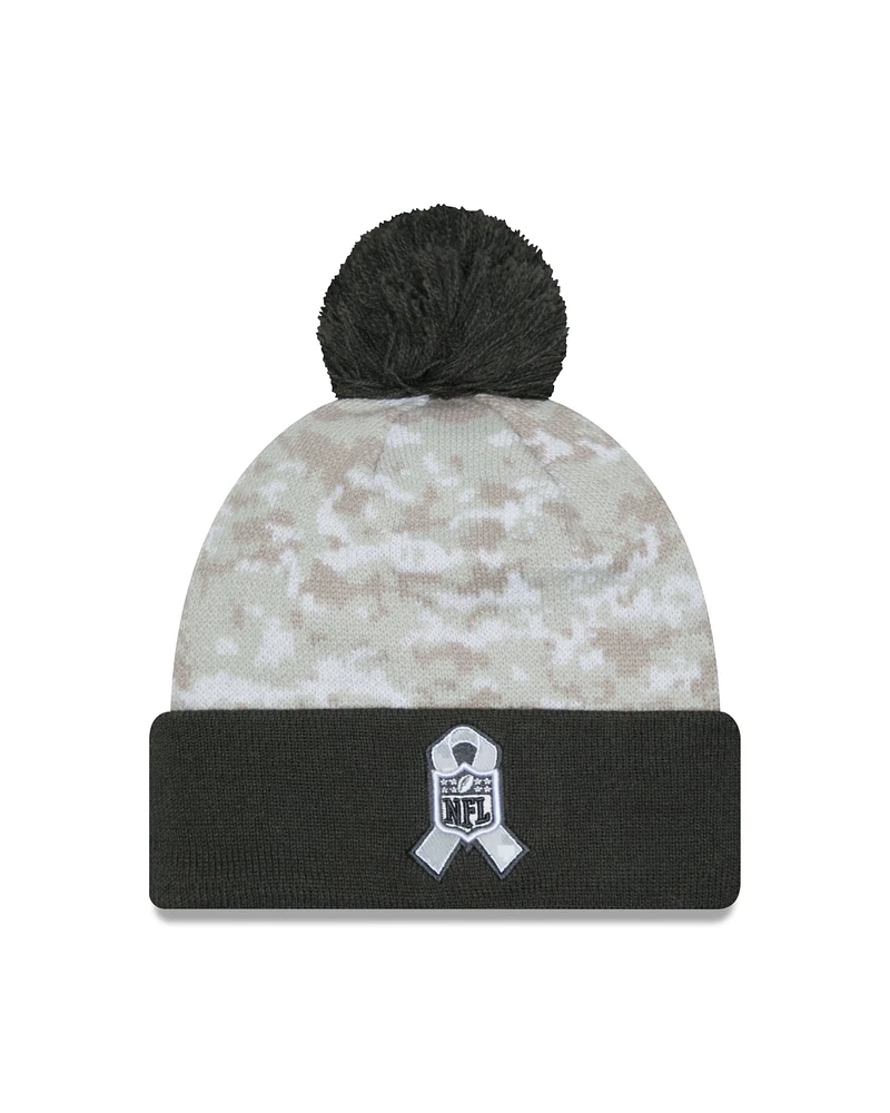 NFL Knit Hat Salute to Service 2024 Dolphins