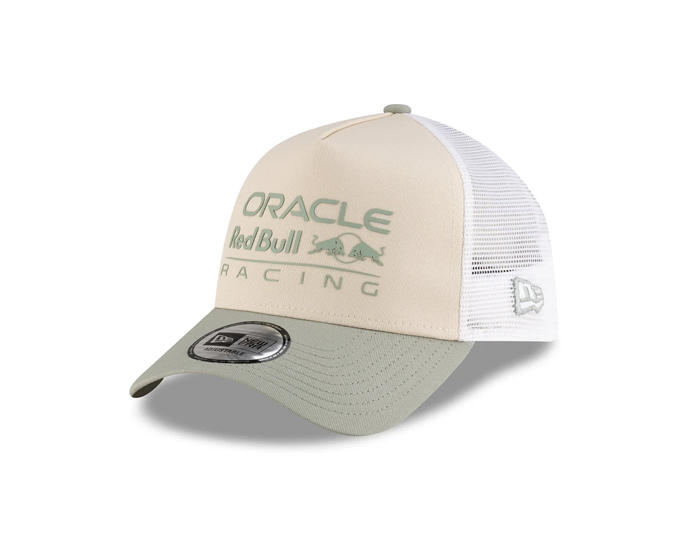 F1 Hat E-Frame Seasonal Trucker Light Cream Oracle Red Bull Racing