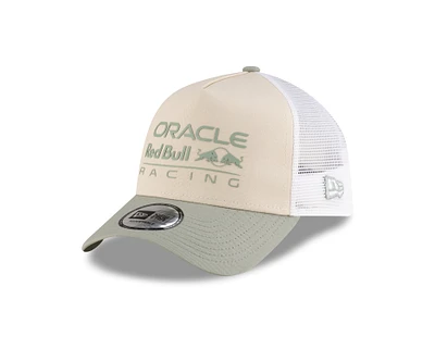 F1 Hat E-Frame Seasonal Trucker Light Cream Oracle Red Bull Racing