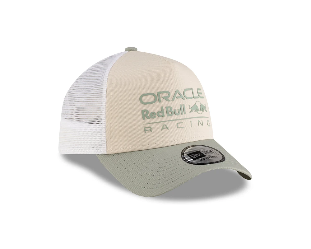 F1 Hat E-Frame Seasonal Trucker Light Cream Oracle Red Bull Racing