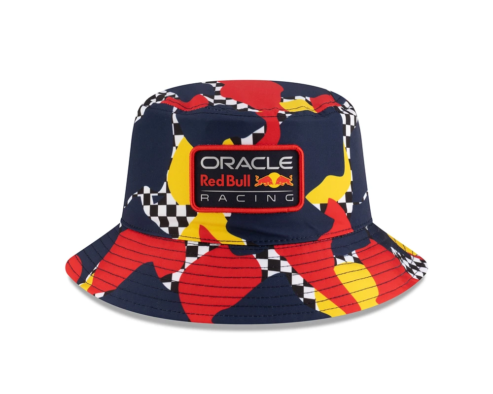 F1 Bucket Hat Abstract Red Bull Racing