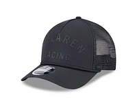 F1 Hat 940 M-Crown Snap Rope Black on Black F1 McLaren Auto Racing