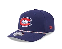 NHL Hat 970 Stretch Snap Rope Navy Canadiens