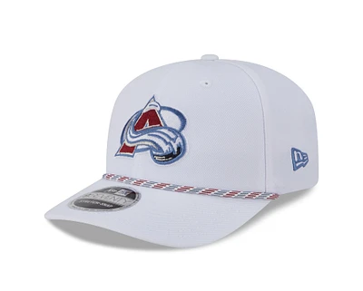 NHL Hat 970 Stretch Snap Rope White Avalanche