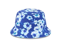 MLB Bucket Hat Floral Pattern Blue Jays