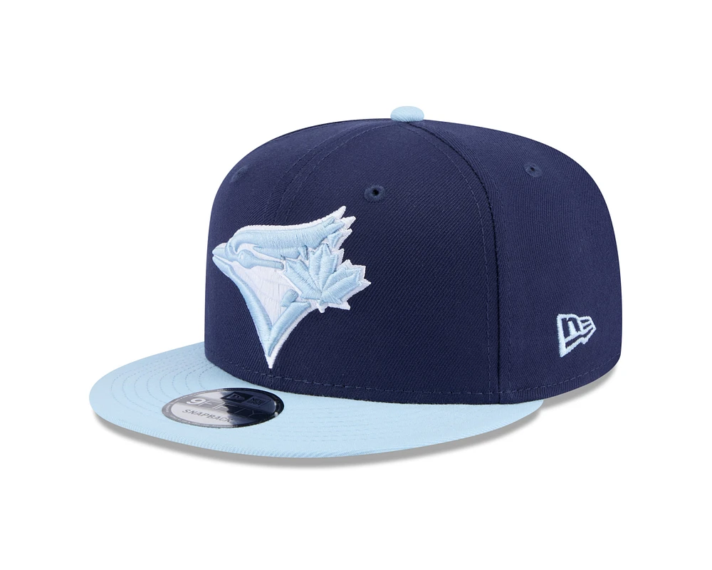 MLB Hat 950 Snapback 2025 Color Pack 2T Navy & Light Blue Jays