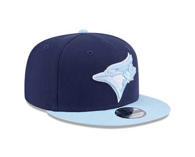 MLB Hat 950 Snapback 2025 Color Pack 2T Navy & Light Blue Jays