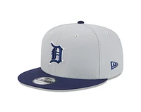 MLB Hat 950 Snapback 2025 Color Pack 2T Beige & Navy Tigers