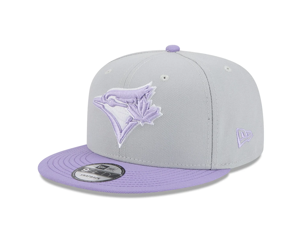 MLB Hat 950 Snapback 2025 Color Pack 2T Beige & Lavender Blue Jays