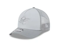 NFL Hat 940 M-Crown Tonal Grey Mesh Back Dolphins