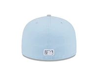 MLB Hat 5950 Snapback 2025 Color Pack 2T Baby Blue & Grey Yankees