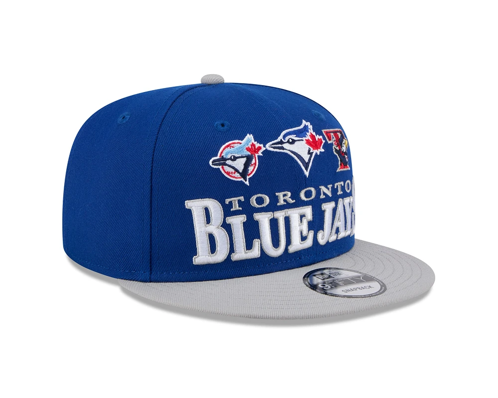 MLB Hat 950 Snapback Archive Blue Jays