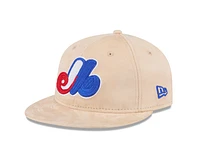 MLB Hat 950 Snapback Retro Crown Suede Expos