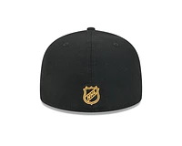 NHL Hat 5950 Poly Basic Bruins