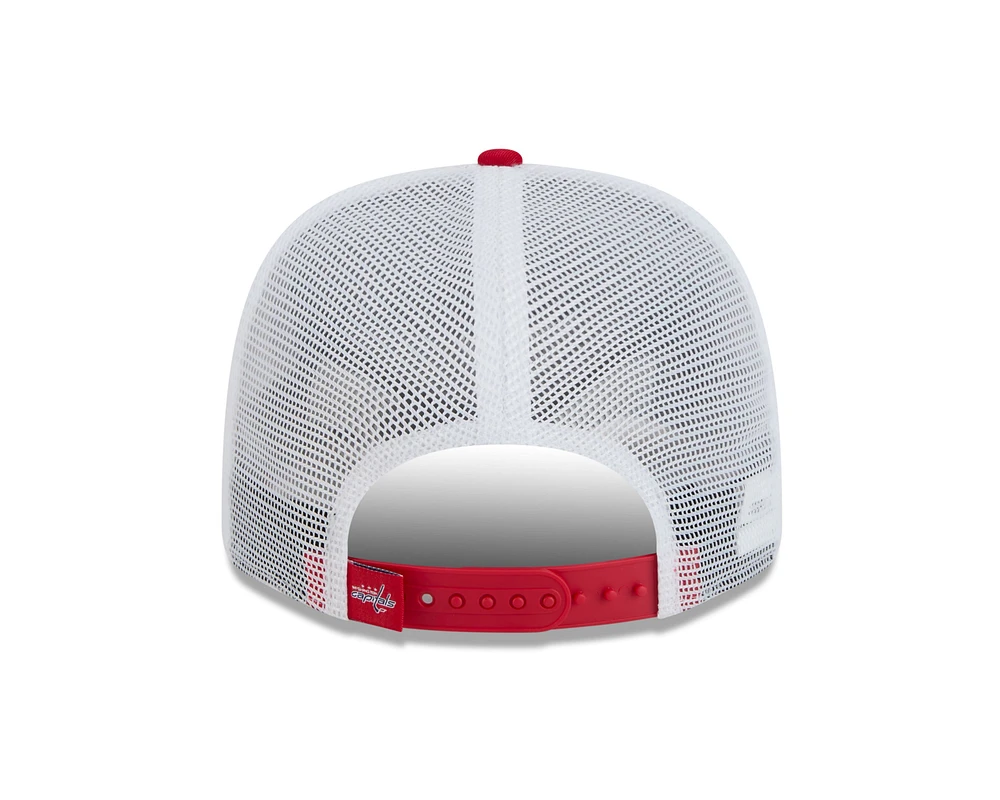 NHL Hat 970 Stretch Snap Trucker Core Capitals