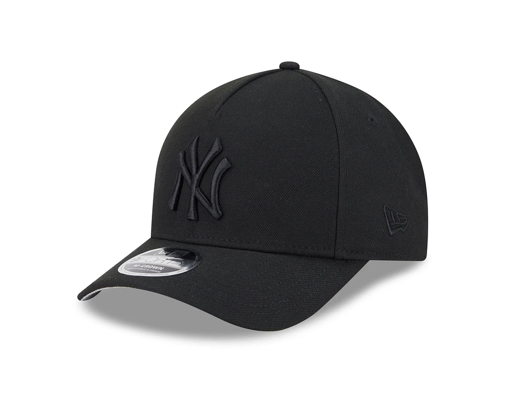 MLB Hat 940 Snapback A-Frame M-Crown Blackout Yankees