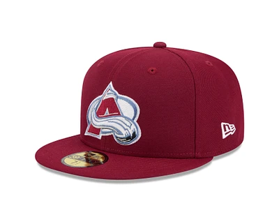 NHL Hat 5950 Poly Team Name Avalanche