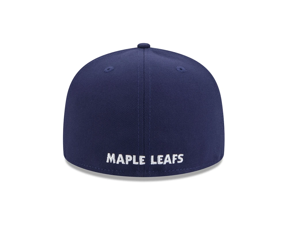 NHL Hat 5950 Poly Team Name Maple Leafs