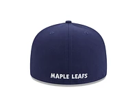 NHL Hat 5950 Poly Team Name Maple Leafs