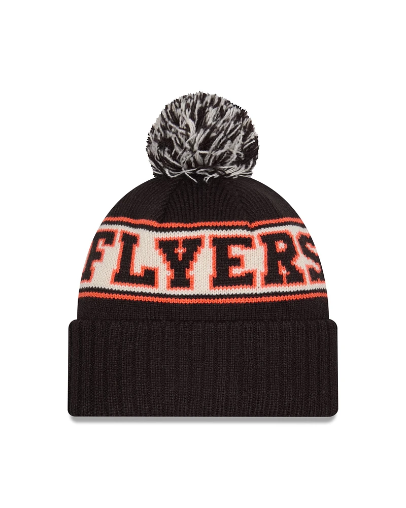 NHL Knit Hat Retro with Pom Flyers