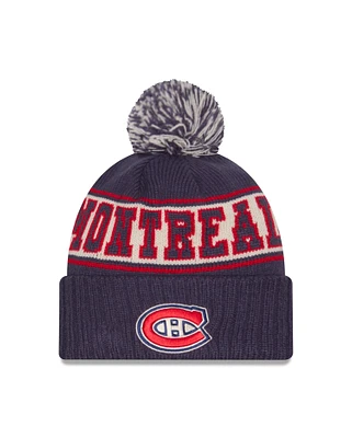 NHL Knit Hat Retro with Pom Canadiens