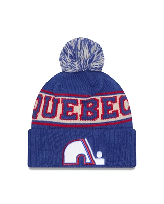 NHL Knit Hat Retro with Pom Nordiques