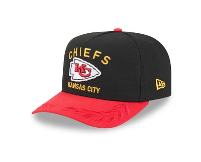 NFL Hat 950 A-Frame Snapback Draft 2025 Chiefs