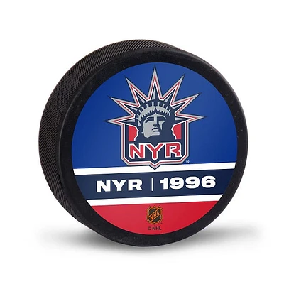 NHL Puck Special Edition Reverse Retro 2.0 Rangers