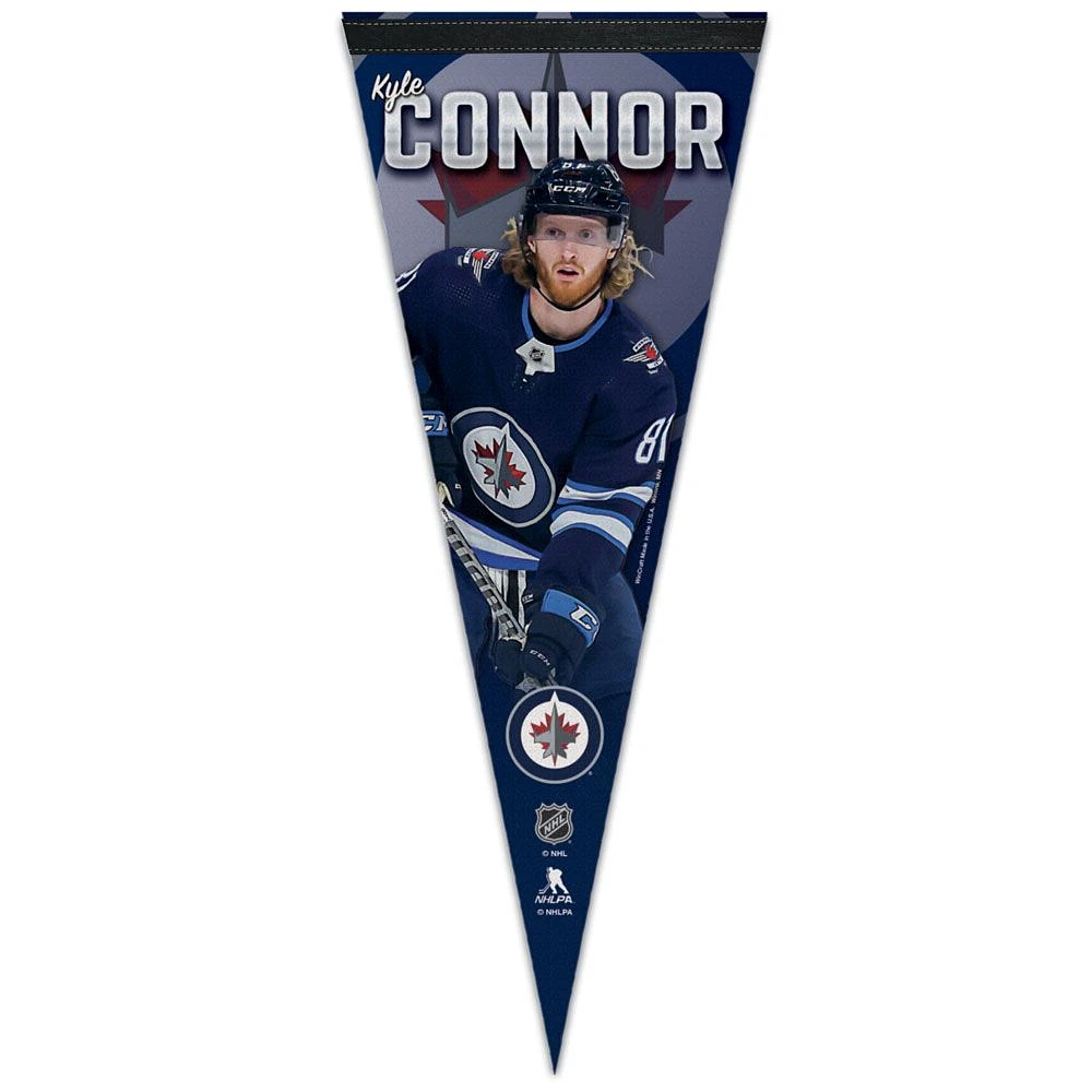 NHL Player Felt Pennant Kyle Connor Jets