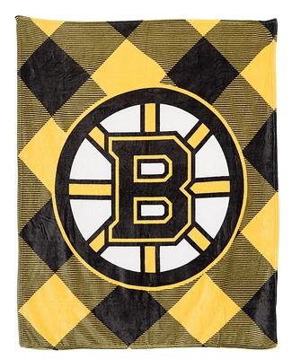 NHL Cozy Cottage Throw 60x50 Bruins