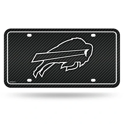 NFL License Plate Metal Carbon Fiber Design Bills