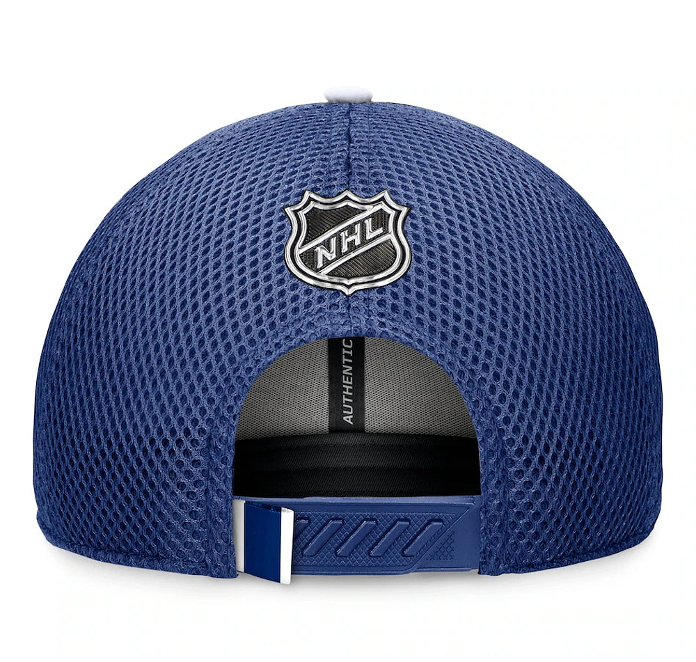 NHL Hat Structured Adjustable Draft 2024 Maple Leafs