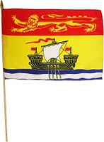 Provincial Mini-Stick Flag New Brunswick