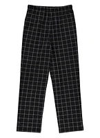 NHL PJ Pant Plaid Stitch Logo Golden Knights