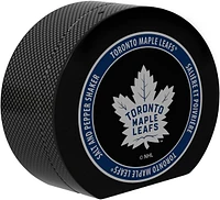 NHL Ceramic Hockey Puck Salt & Pepper Shaker Maple Leafs