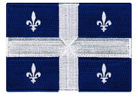 Provincial Patch Flag Quebec