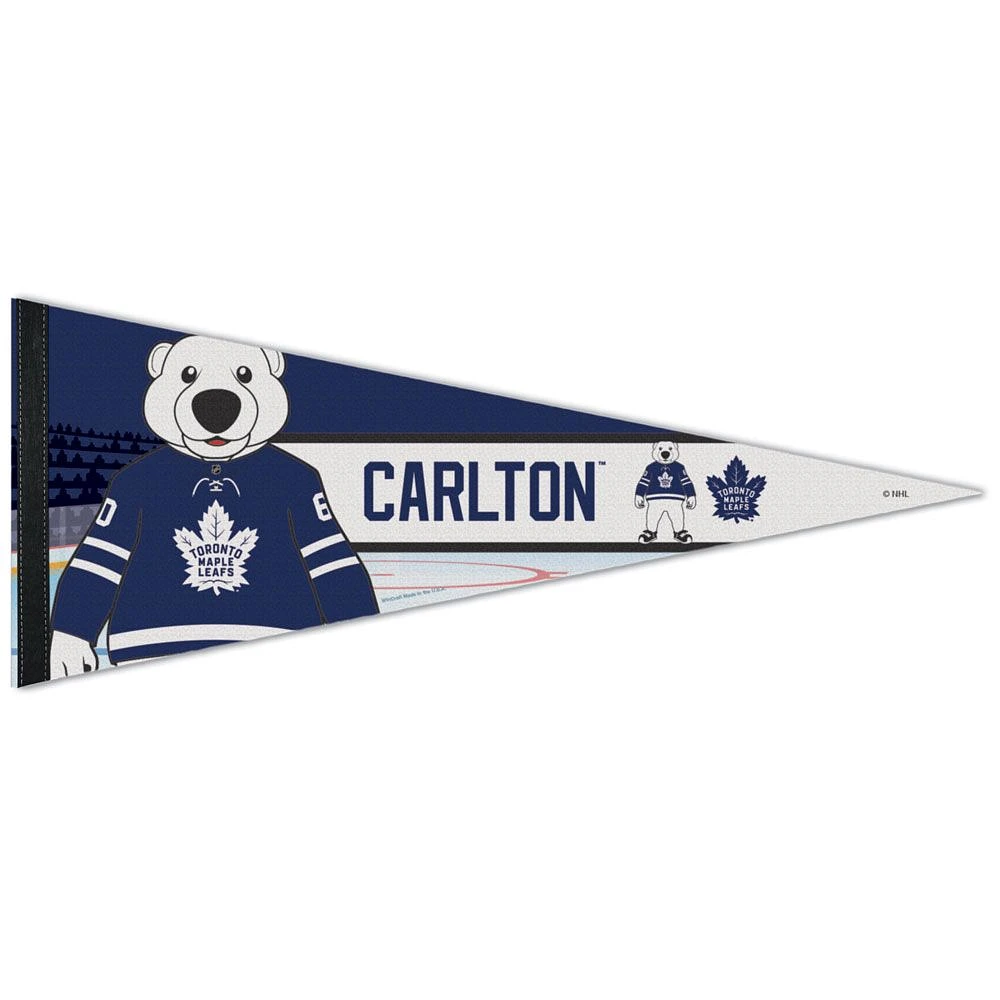 NHL Felt Pennant Mascot Maple Leafs