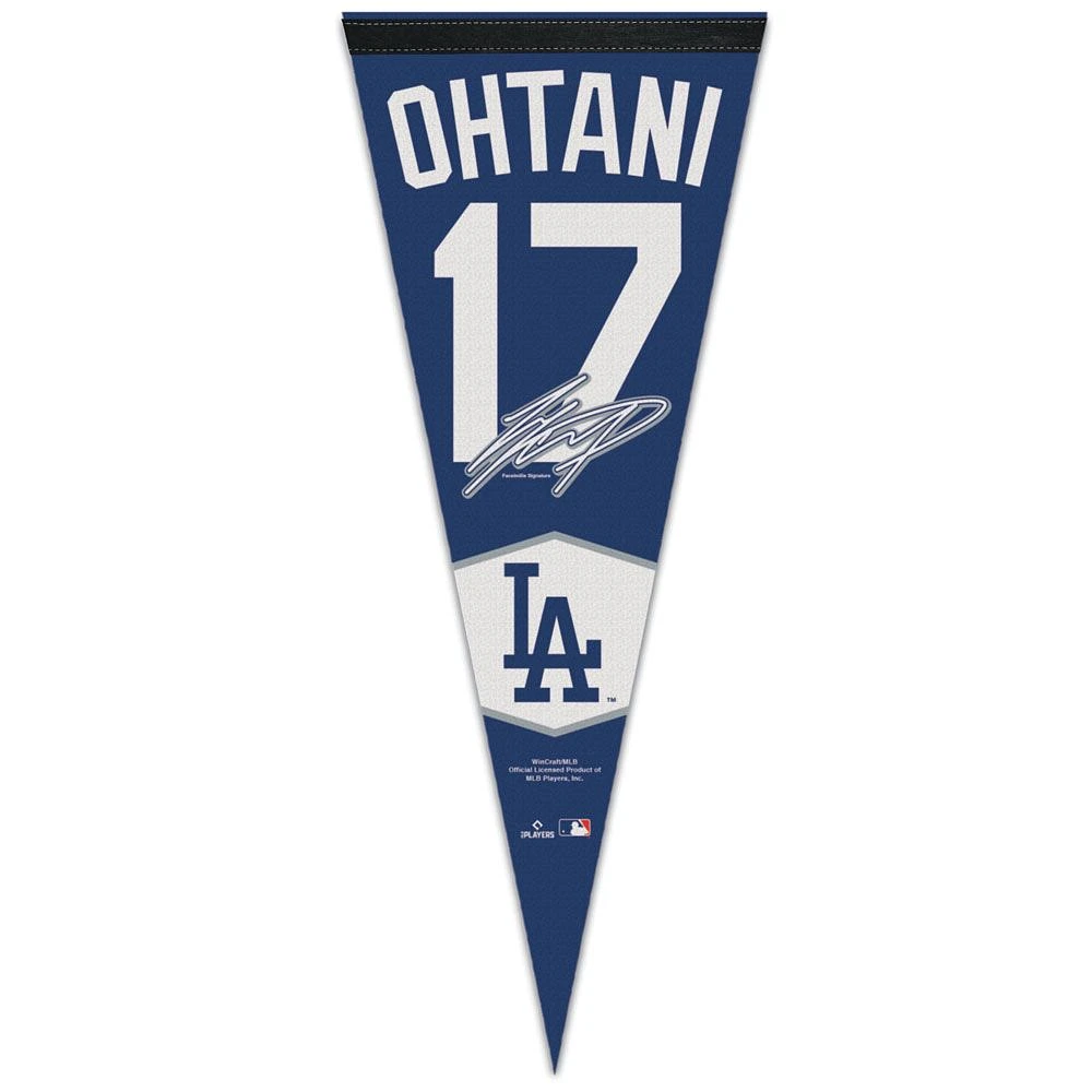 MLB Felt Player Pennant Shohei Ohtani Dodgers