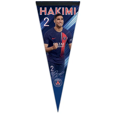 Ligue 1 Player Felt Pennant Achraf Hakimi PSG