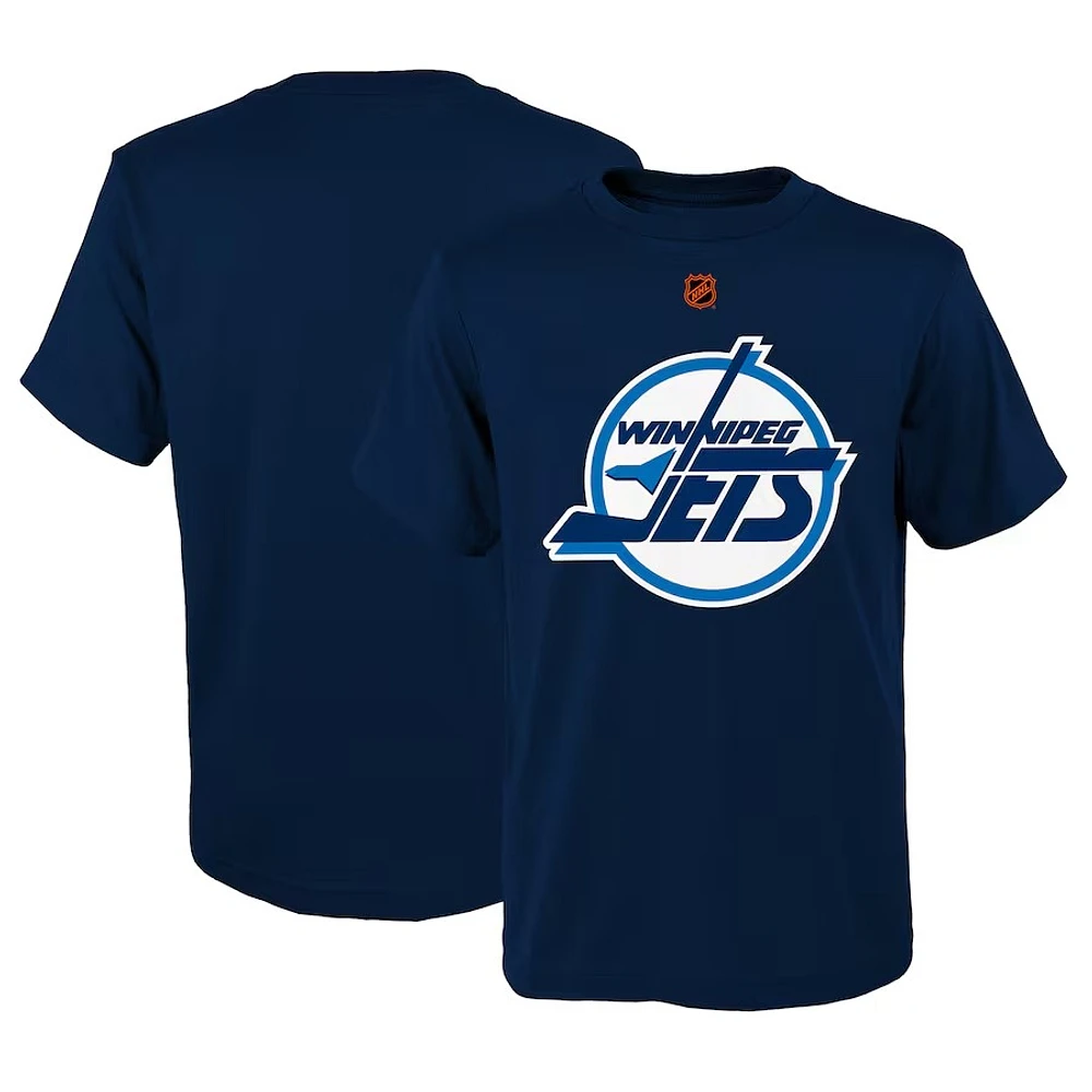 NHL Youth T-Shirt Primary Logo Reverse Retro 2.0 Jets