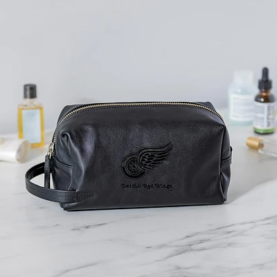 NHL Embossed Toiletry Bag Red Wings