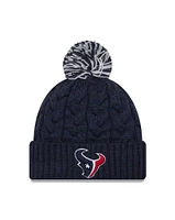 NFL Ladies Knit Hat Cozy Cable Texans